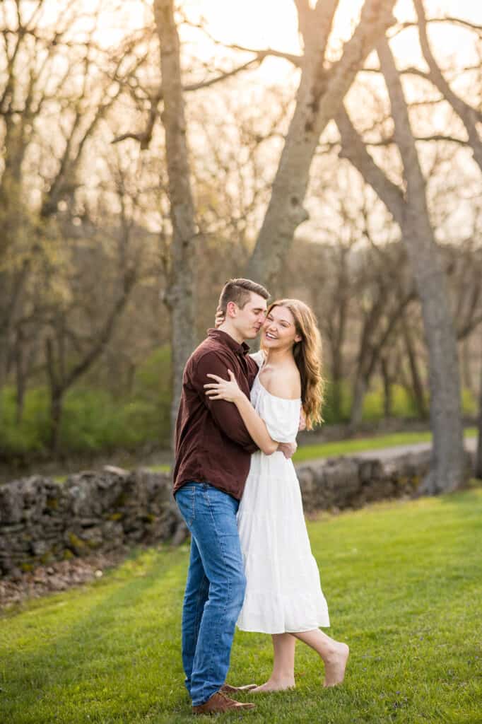 Engagement Session In Winter At Shaker Village Wedding