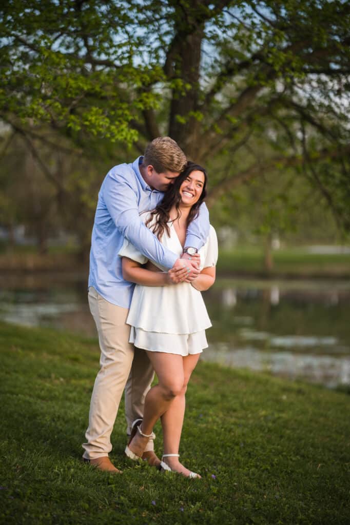 engagement session in Harrodsburg ky 
